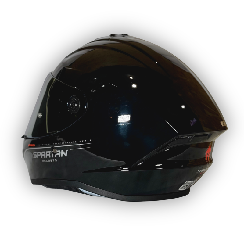 Casco SPARTAN DRAKEN´S Brillante Negro