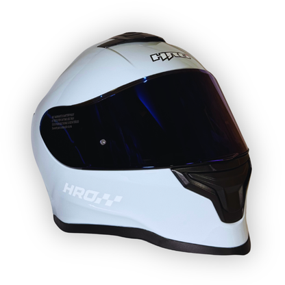 Casco HRO 506 SOLID Gris Claro Brillante