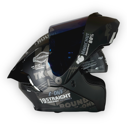 Casco X-ONE X-3000 RS Abatible IRON