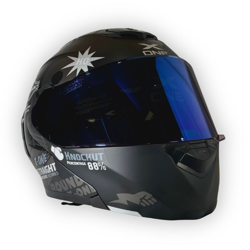 Casco X-ONE X-3000 RS Abatible IRON
