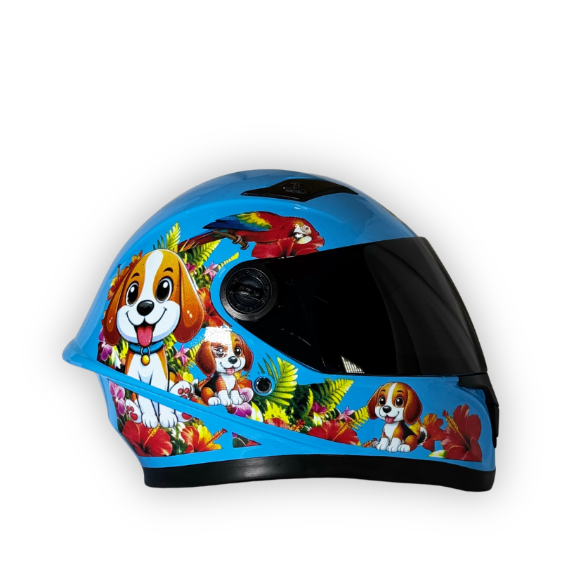 Casco Infantil KRM Dog Azul