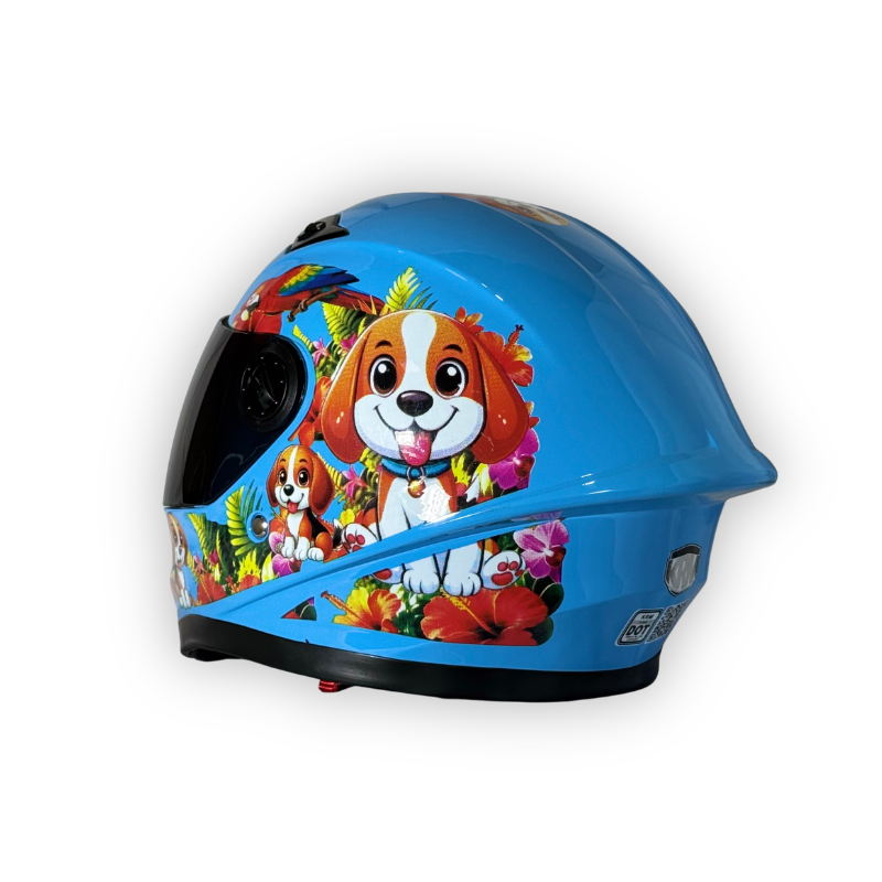 Casco Infantil KRM Dog Azul
