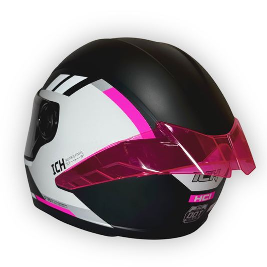 Casco Integral ICH 501 HCI Blanco-Rosa