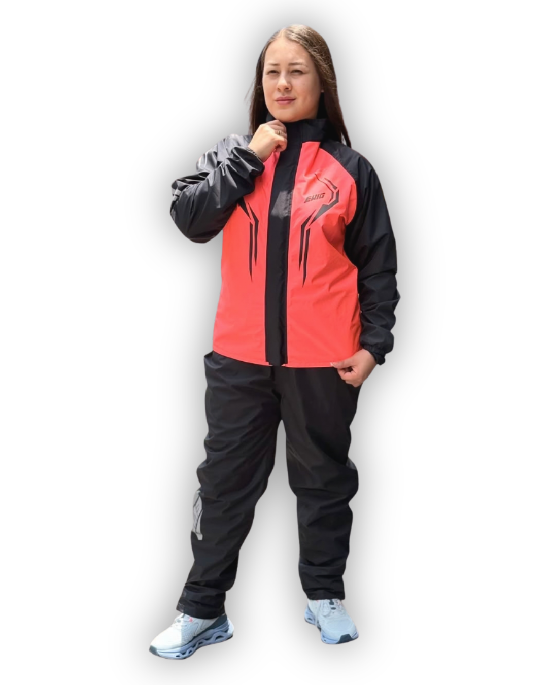 Impermeable Tipo Sudadera Ewig Eternity Fucsia