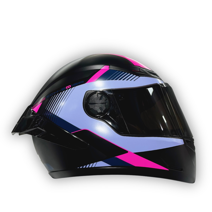 Casco Integral ICH 501 KYANU Lila-Fucsia Mate