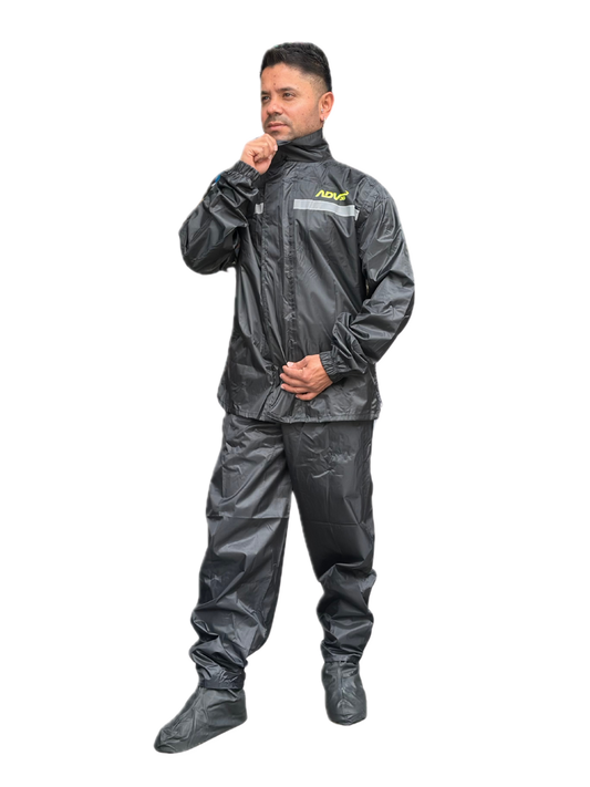 IMPERMEABLE TIPO SUDADERA ADV 360 NEGRO