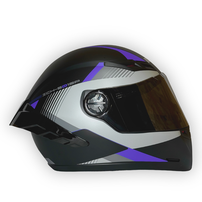 Casco Integral ICH 501 KYANU Negro-Lila