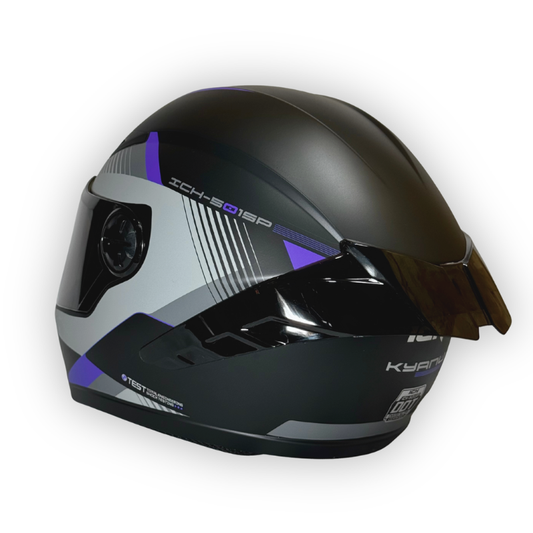Casco Integral ICH 501 KYANU Negro-Lila