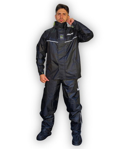 Impermeable Tipo Sudadera ADV Negro