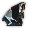 Casco HRO 3480 DV Abatible Oblivion Gris Brillante