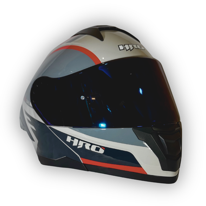 Casco HRO 3480 DV Abatible Oblivion Gris Brillante