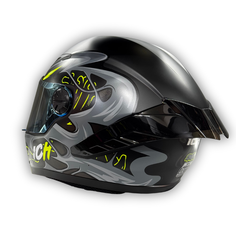 Casco Integral ICH 501 Negro-Verde SP