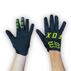 Guantes Fox Negro - Letra verde
