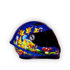 Casco Infantil KRM Dragon City Azul Brillante