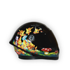 Casco Infantil KRM Dragon City Negro Brillante