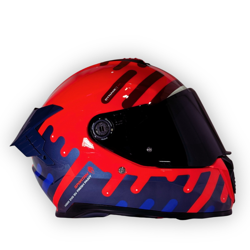 Casco SPARTAN HAWK EVO SV Fresh Paint Brillante
