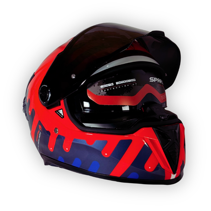 Casco SPARTAN HAWK EVO SV Fresh Paint Brillante