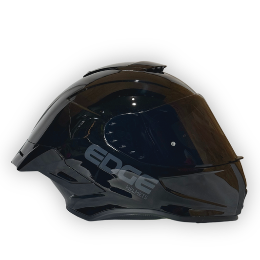 Casco EDGE Shanghai Negro Brillo