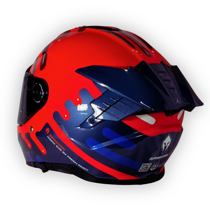 Casco SPARTAN HAWK EVO SV Fresh Paint Brillante