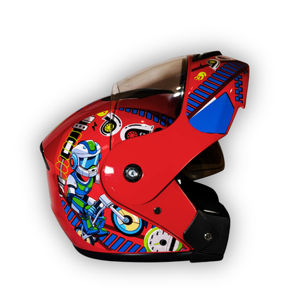 Casco Infantil TATTO Abatible SK-2