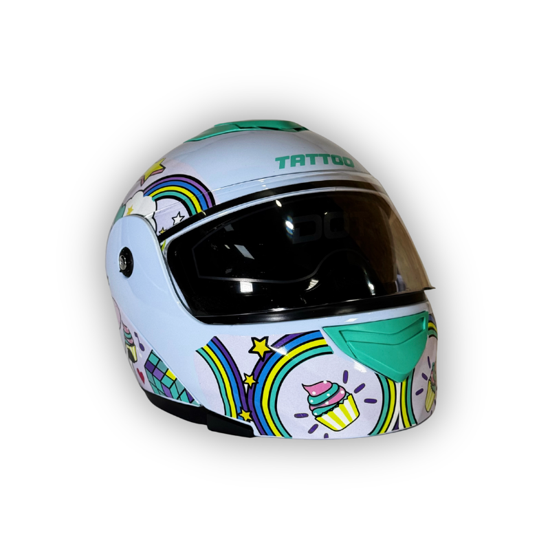 Casco Infantil TATTO Abatible SK-2