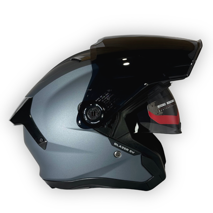 Casco SPARTAN BLAZER Abierto Gris Mate