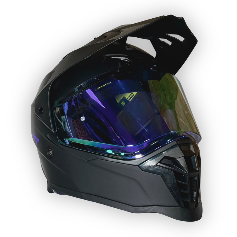 Casco SHAFT MX360 Adventure Negro mate