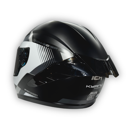 Casco Integral ICH 501 KYANU Gris-Negro Mate