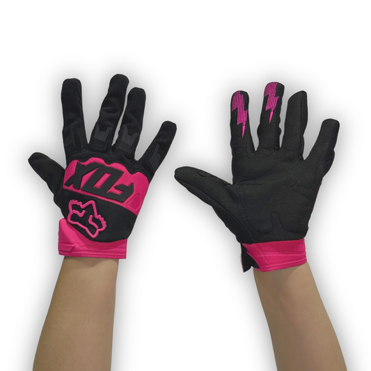 Guante FOX Fucsia - Negro