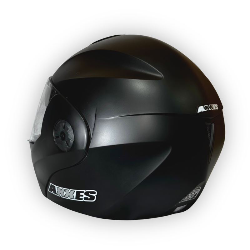 Casco Abatible AXXES Negro Mate