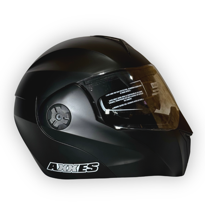 Casco Abatible AXXES Negro Mate