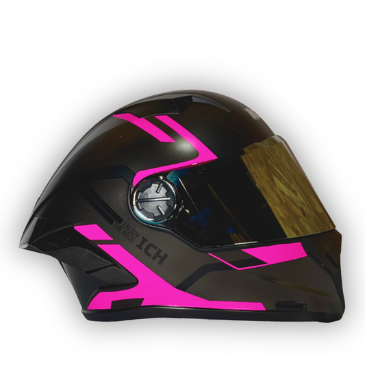 Casco Integral ICH 451 Fucsia Diseño Mate