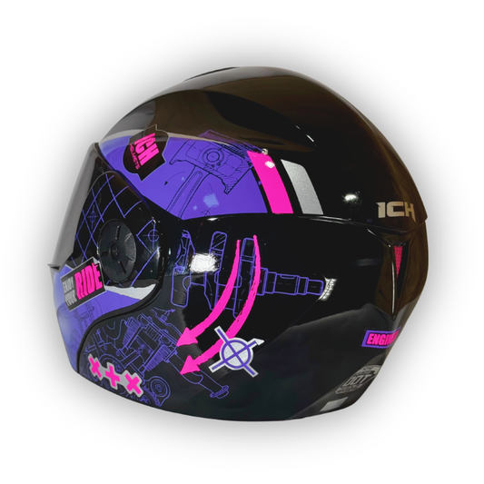 Casco ICH 3110 Abatible EGINEER
