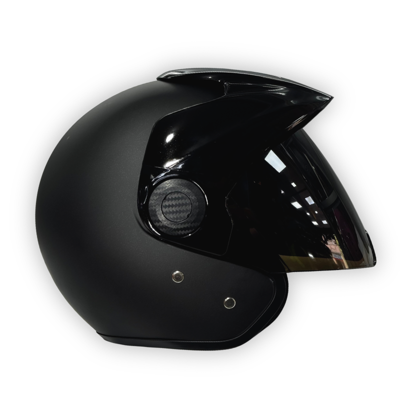 Casco TATTOO Abierto Mate Negro