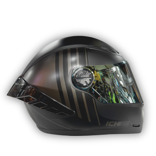 Casco Integral ICH 501 SP Negro-Gris Mate