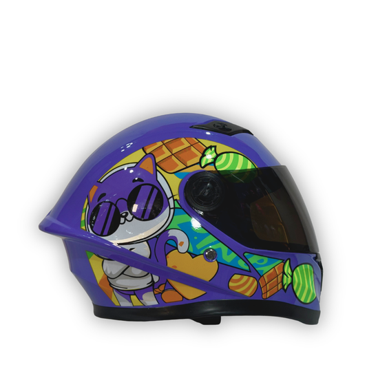 CASCO INFANTIL KRM H308 CANDY COOL CAT