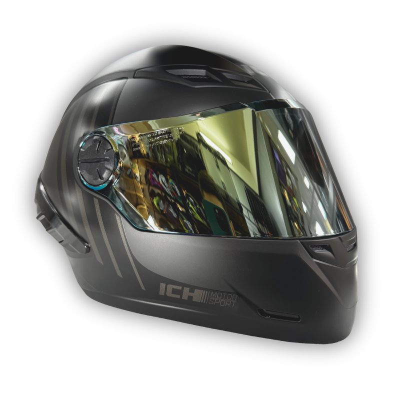 Casco Integral ICH 501 SP Negro-Gris Mate