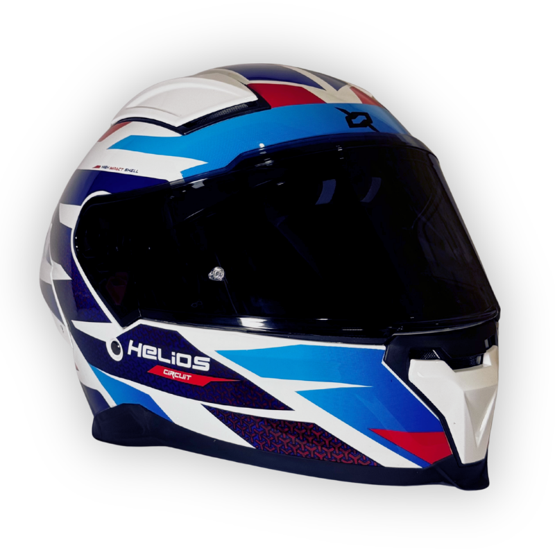 Casco X-SPORTS HELIOS Integral Blanco-Azul