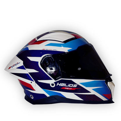 Casco X-SPORTS HELIOS Integral Blanco-Azul