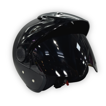 Casco TATTOO Abierto Mate Negro