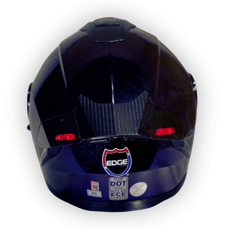 Casco EDGE Abatible Luces Led - CAMALEON