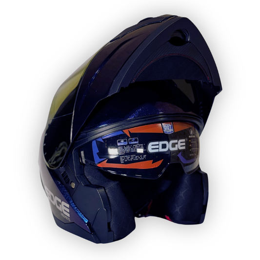 Casco EDGE Abatible Luces Led - CAMALEON