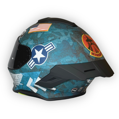 Casco EDGE Shanghai Edicion TOP GUN