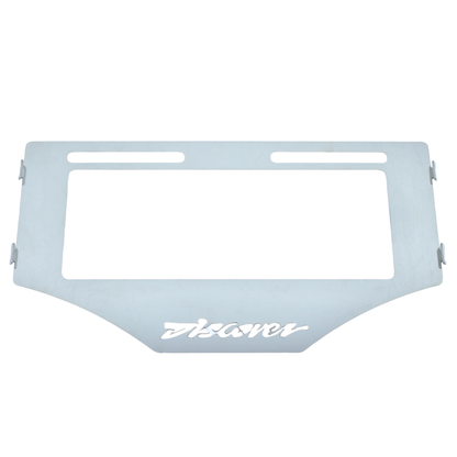 PORTA PLACA EN ACERO DISCOVER
