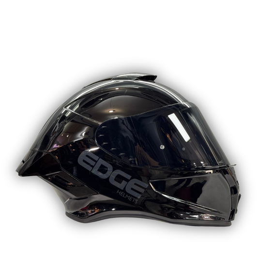 Casco EDGE Shanghai Negro Brillo