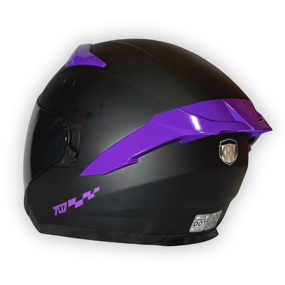 Casco KRM Abierto Negro