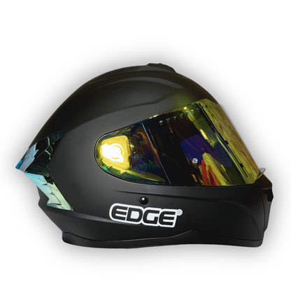Casco EDGE Integral Negro Mate