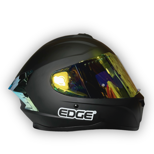 Casco EDGE Integral Negro Mate