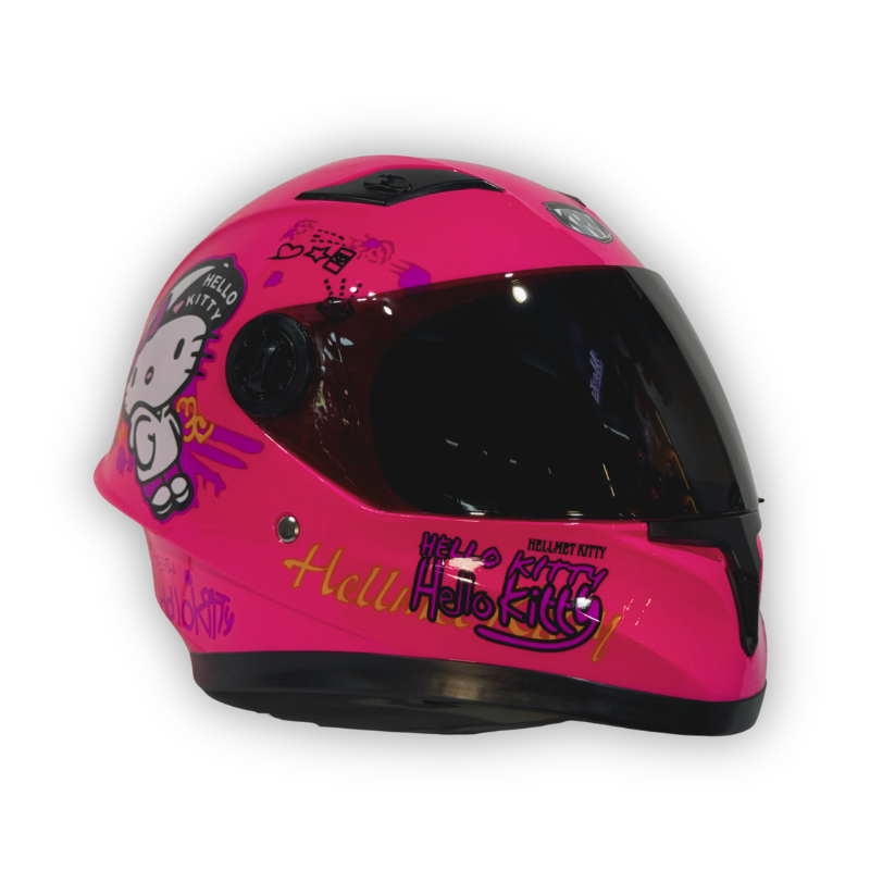 Casco Infantil KRM Hello Kitty