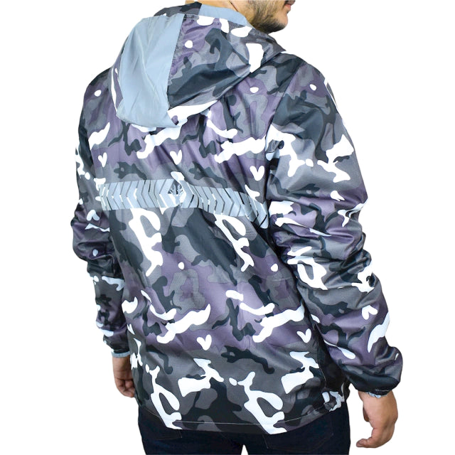 CHAQUETA REFLECTIVA DOBLE FAZ CAMUFLADA